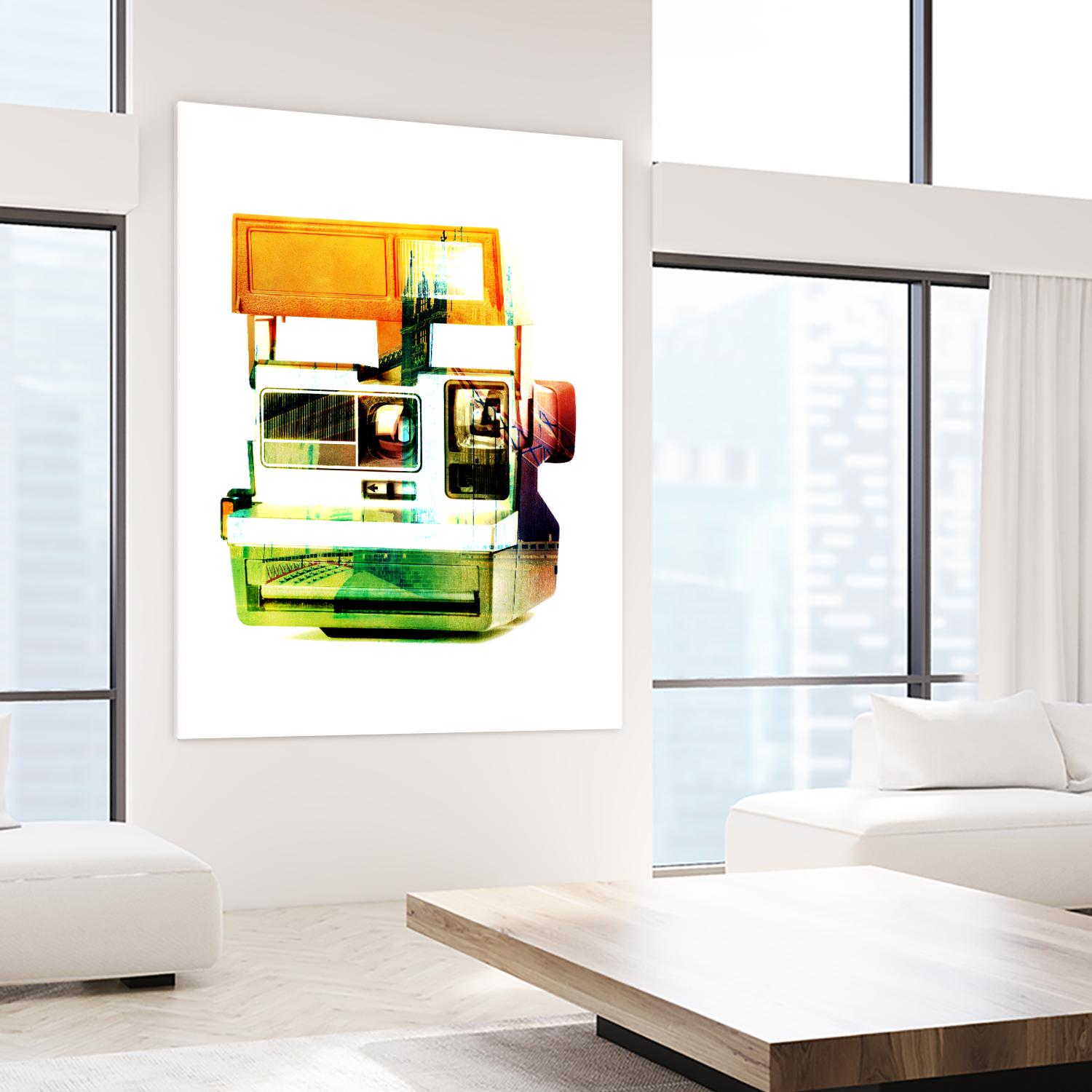 Instant London by GI ArtLab on GIANT ART - white pop art - alternative