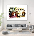 Grand Central Snapshot by GI ArtLab on GIANT ART - yellow pop art - alternative