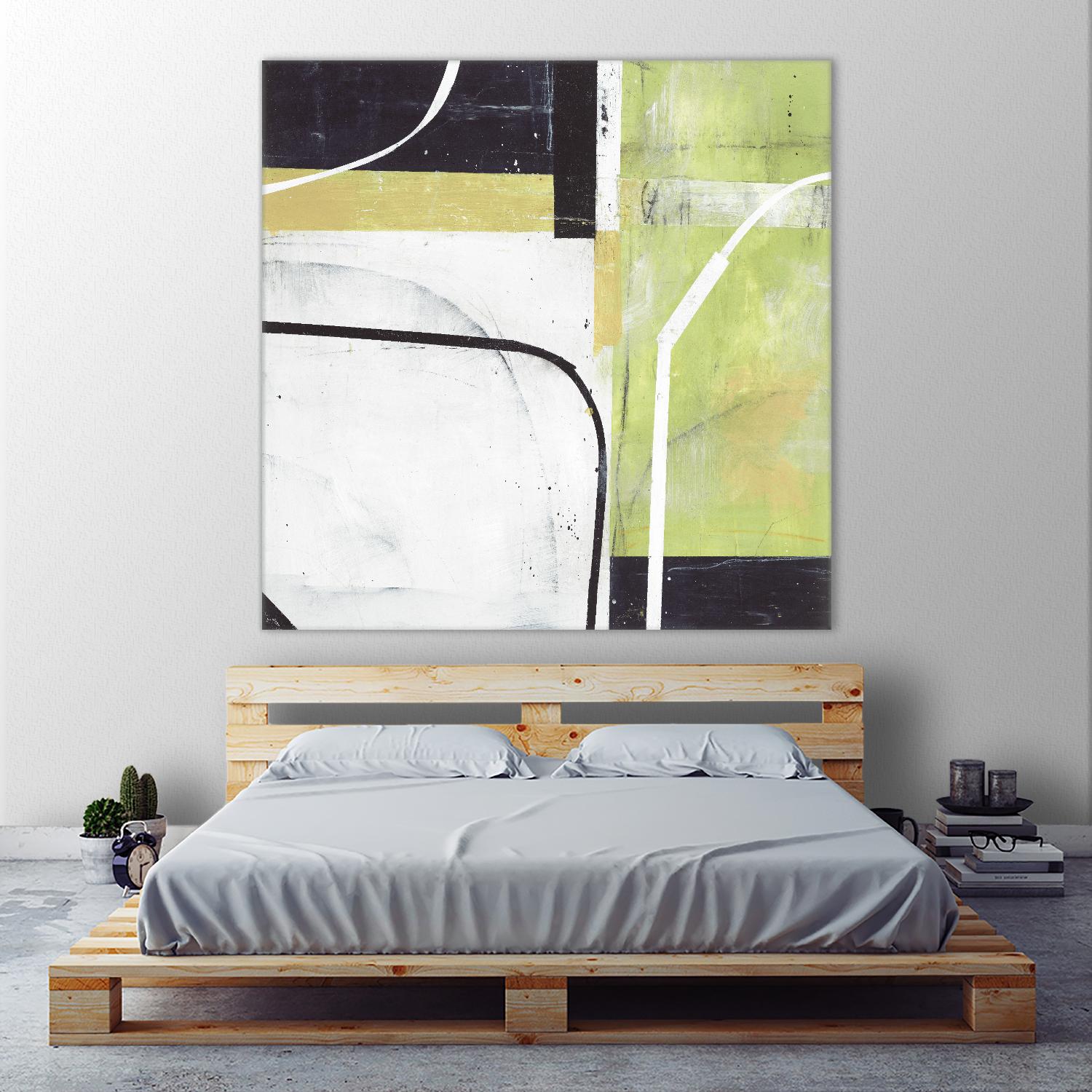 Interface 3 by JB Hall on GIANT ART - green abstract