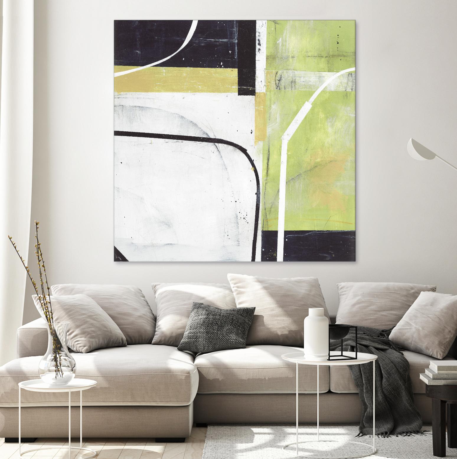 Interface 3 by JB Hall on GIANT ART - green abstract