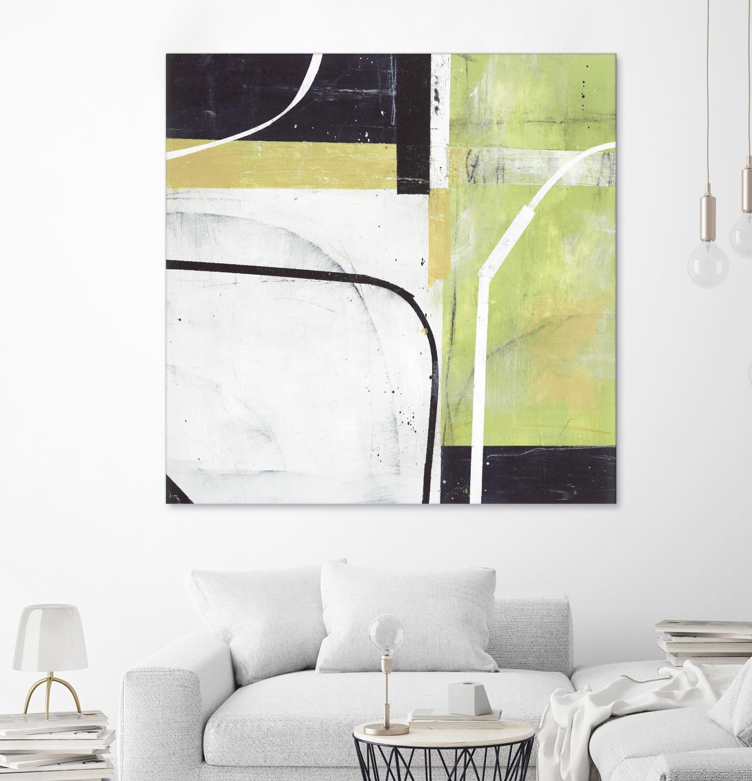 Interface 3 by JB Hall on GIANT ART - green abstract