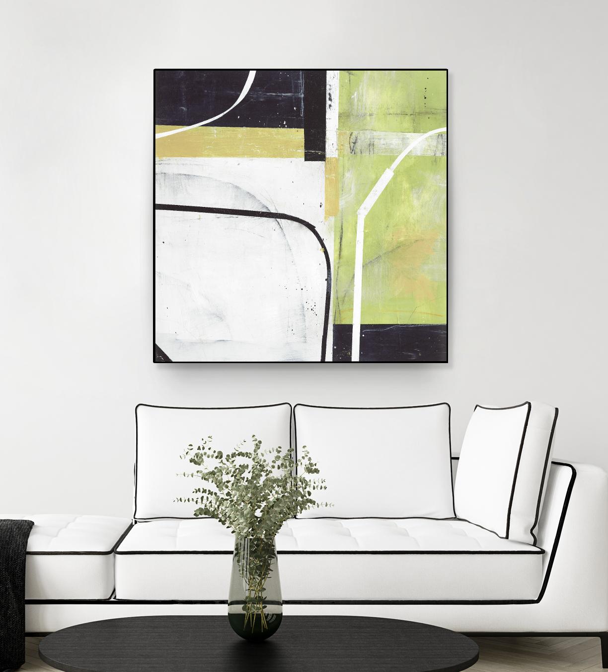 Interface 3 by JB Hall on GIANT ART - green abstract