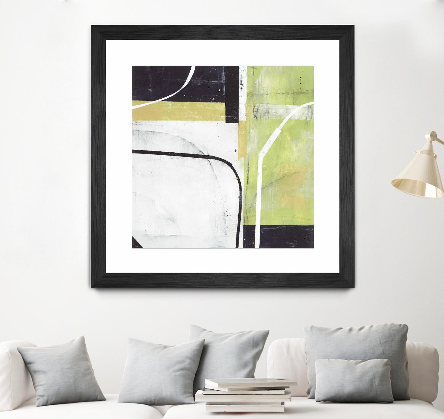 Interface 3 by JB Hall on GIANT ART - green abstract