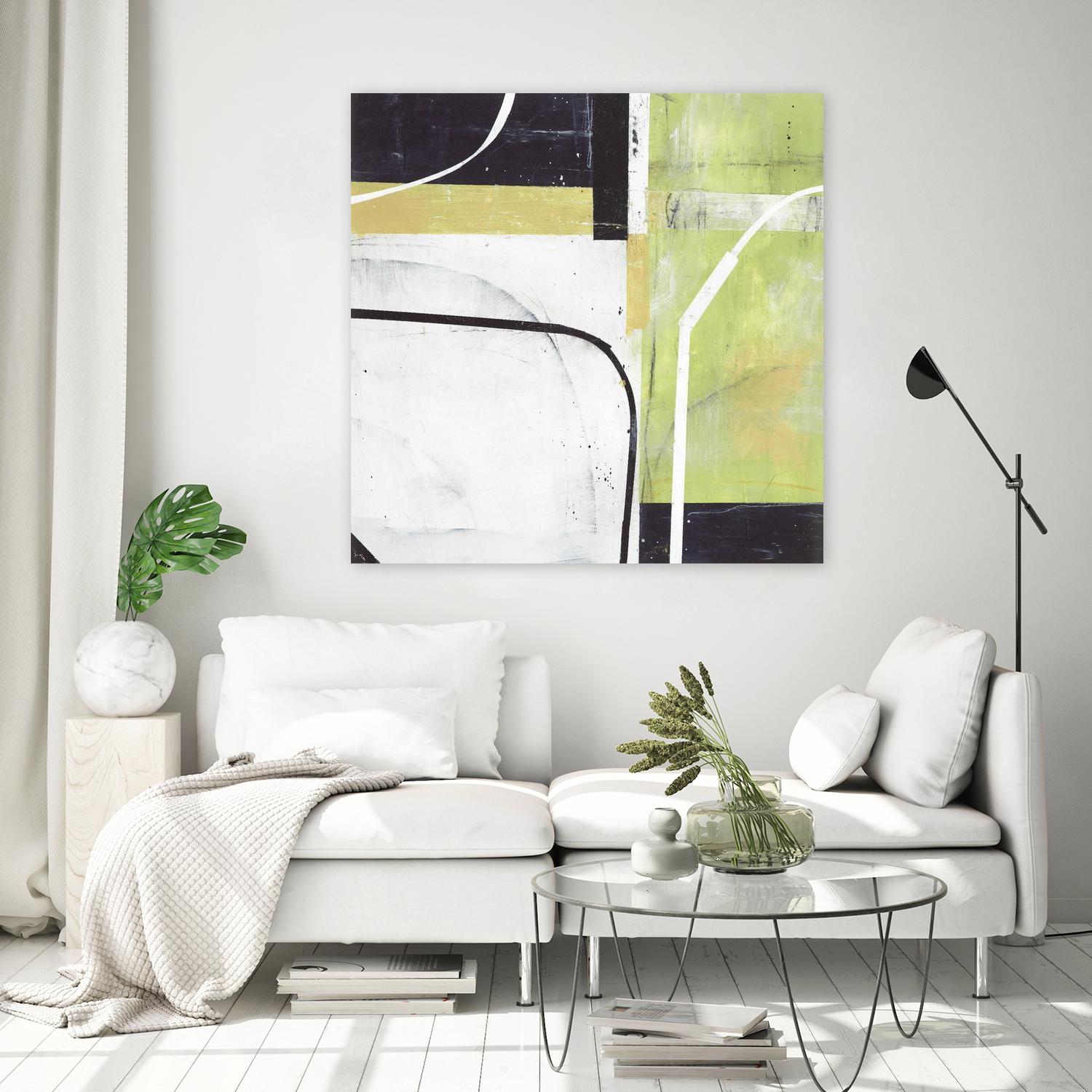 Interface 3 by JB Hall on GIANT ART - green abstract