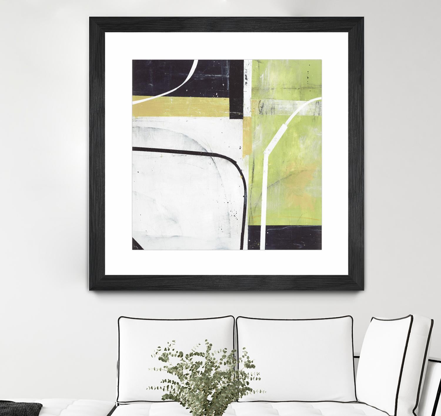 Interface 3 by JB Hall on GIANT ART - green abstract