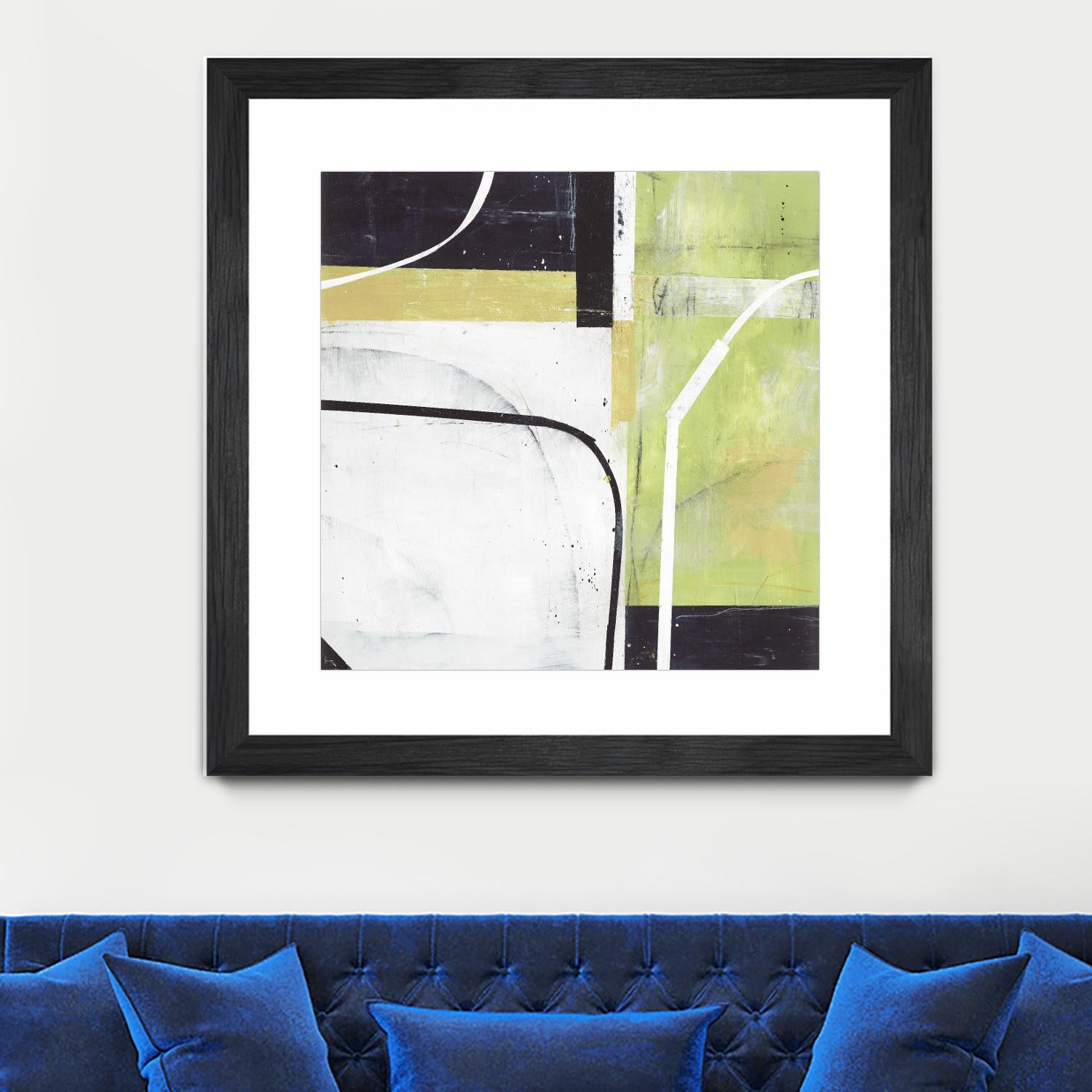 Interface 3 by JB Hall on GIANT ART - green abstract