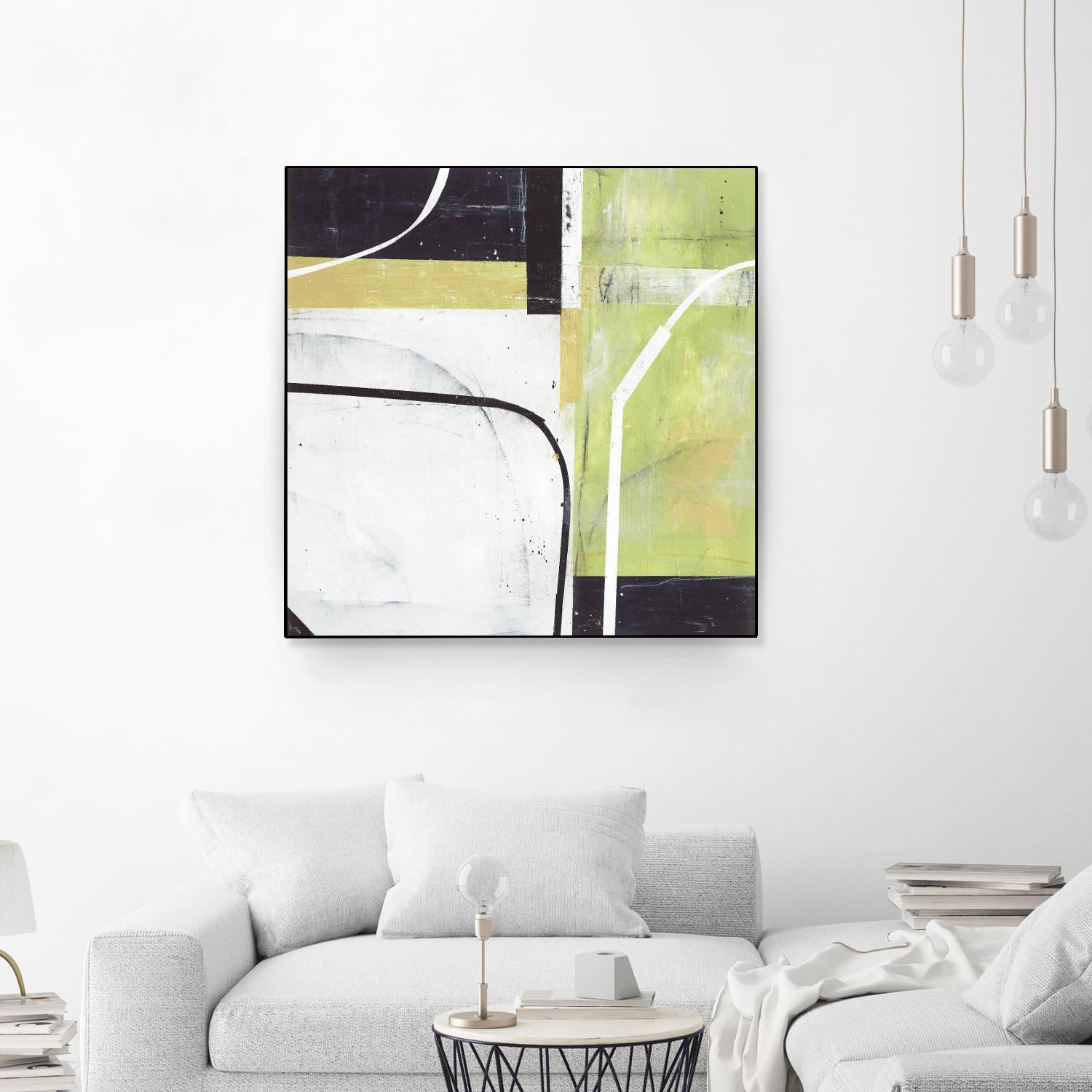 Interface 3 by JB Hall on GIANT ART - green abstract