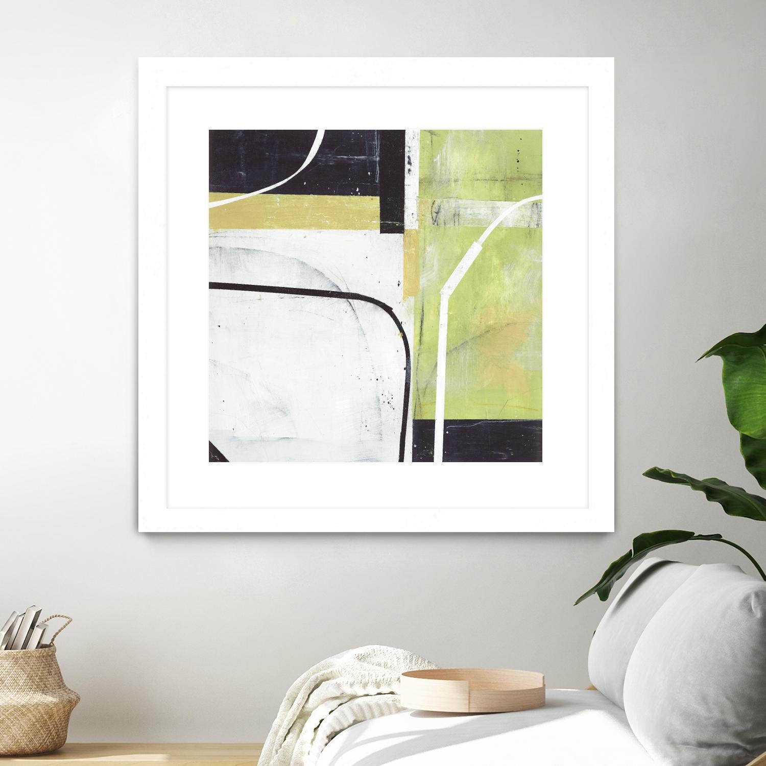 Interface 3 by JB Hall on GIANT ART - green abstract