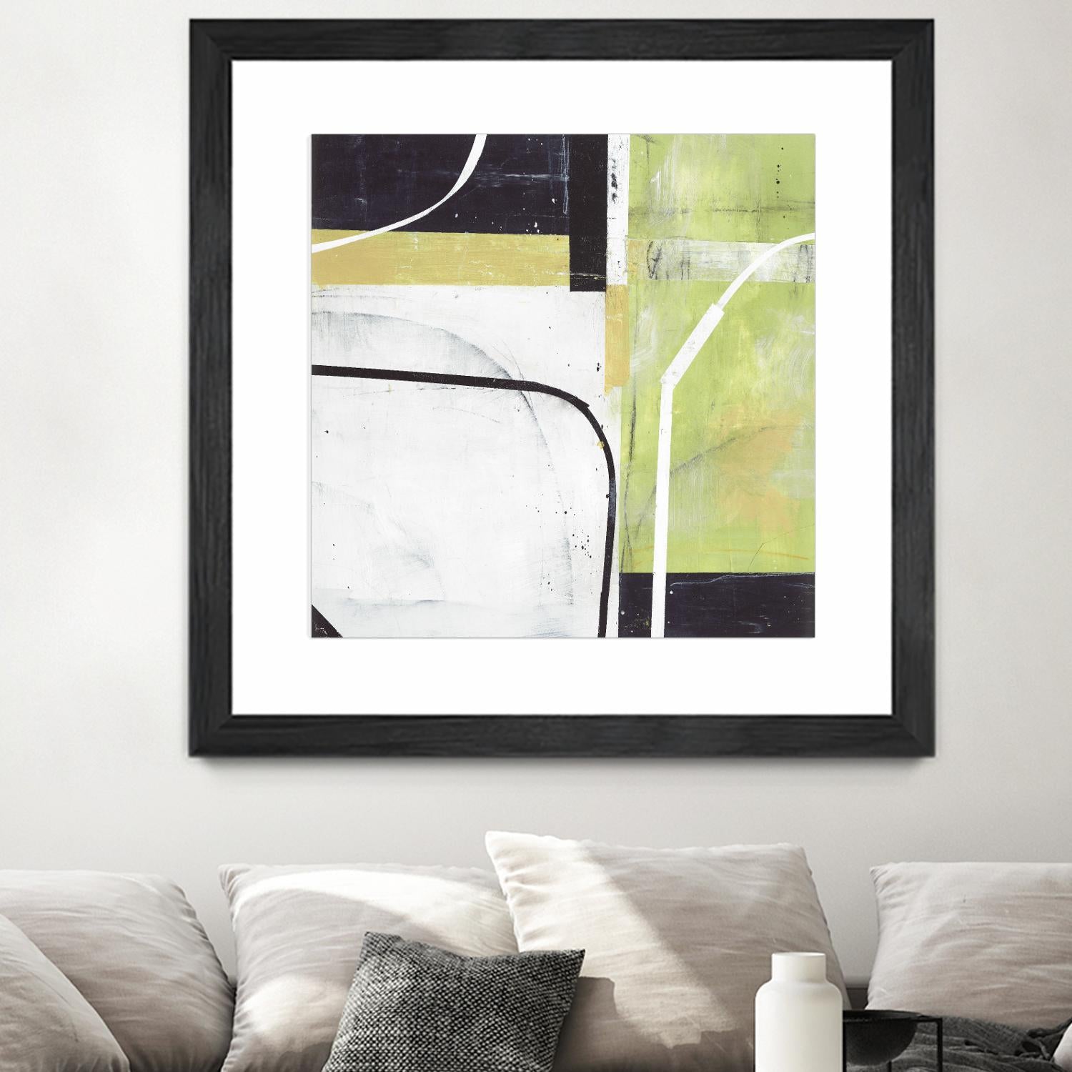 Interface 3 by JB Hall on GIANT ART - green abstract