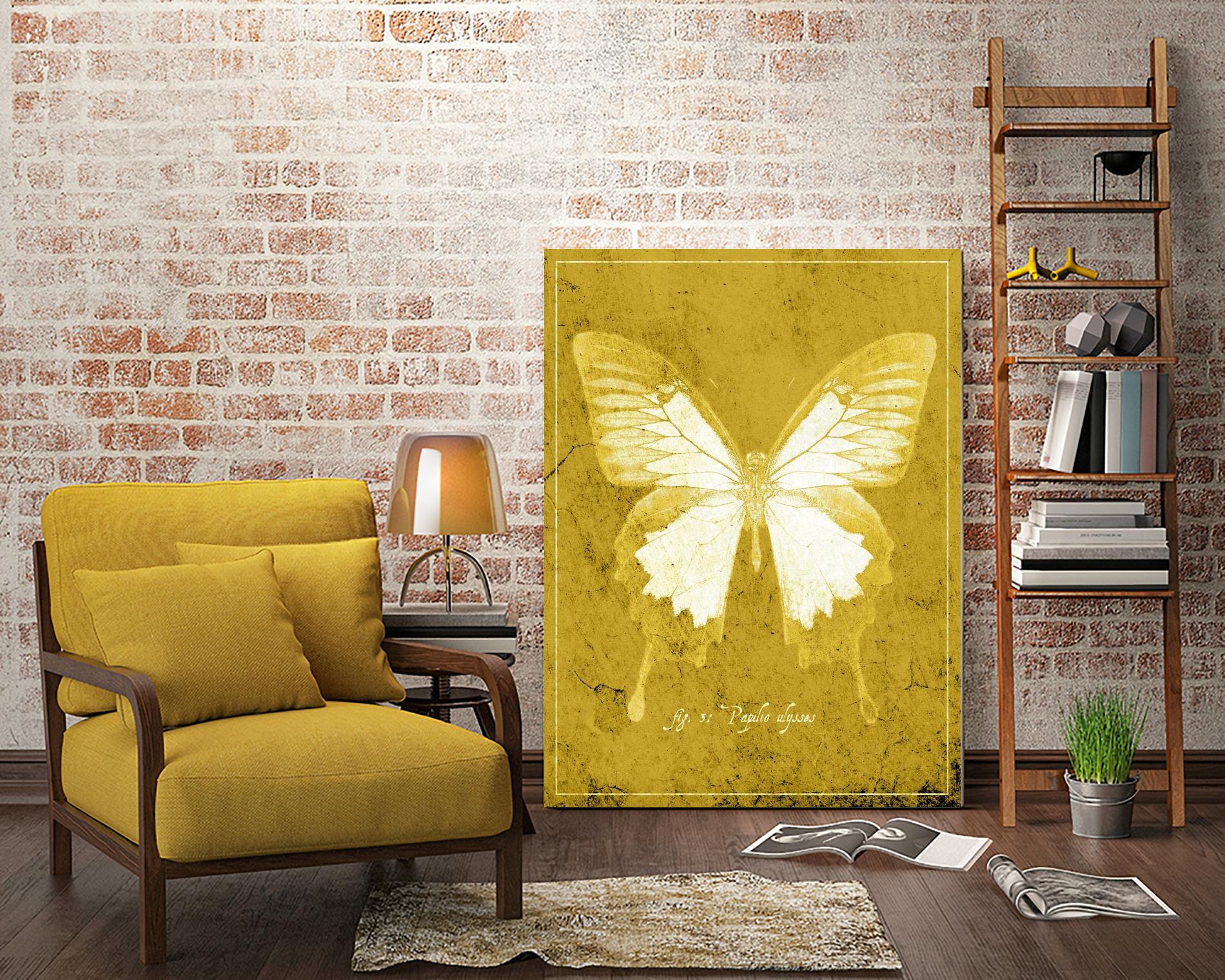 Butterfly L by GI ArtLab on GIANT ART - pink animals
