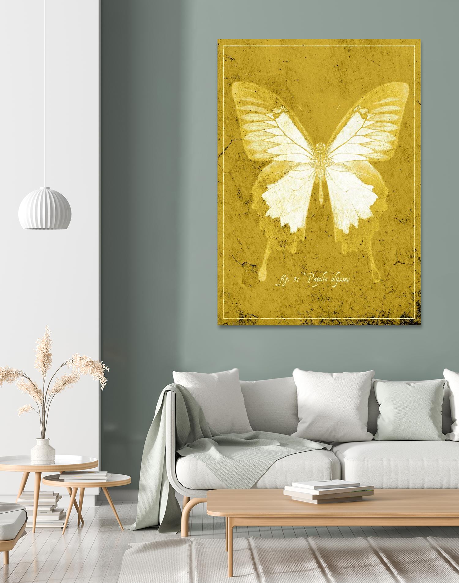 Butterfly L by GI ArtLab on GIANT ART - pink animals