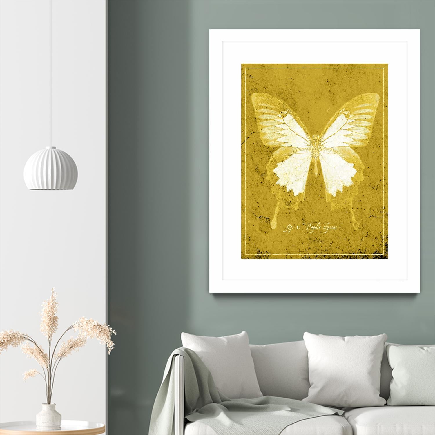 Butterfly L by GI ArtLab on GIANT ART - pink animals