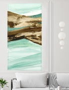 Driftwood 6 by Chris Paschke on GIANT ART - turquoise abstract