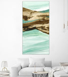 Driftwood 6 by Chris Paschke on GIANT ART - turquoise abstract