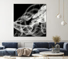 Smoke Abstract by THE Studio on GIANT ART - black abstract