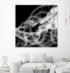 Smoke Abstract by THE Studio on GIANT ART - black abstract