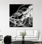 Smoke Abstract by THE Studio on GIANT ART - black abstract