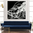 Smoke Abstract by THE Studio on GIANT ART - black abstract