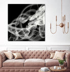 Smoke Abstract by THE Studio on GIANT ART - black abstract