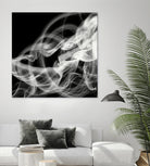 Smoke Abstract by THE Studio on GIANT ART - black abstract