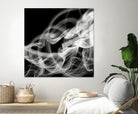Smoke Abstract by THE Studio on GIANT ART - black abstract