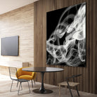 Smoke Abstract by THE Studio on GIANT ART - black abstract