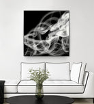 Smoke Abstract by THE Studio on GIANT ART - black abstract