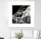 Smoke Abstract by THE Studio on GIANT ART - black abstract