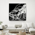 Smoke Abstract by THE Studio on GIANT ART - black abstract