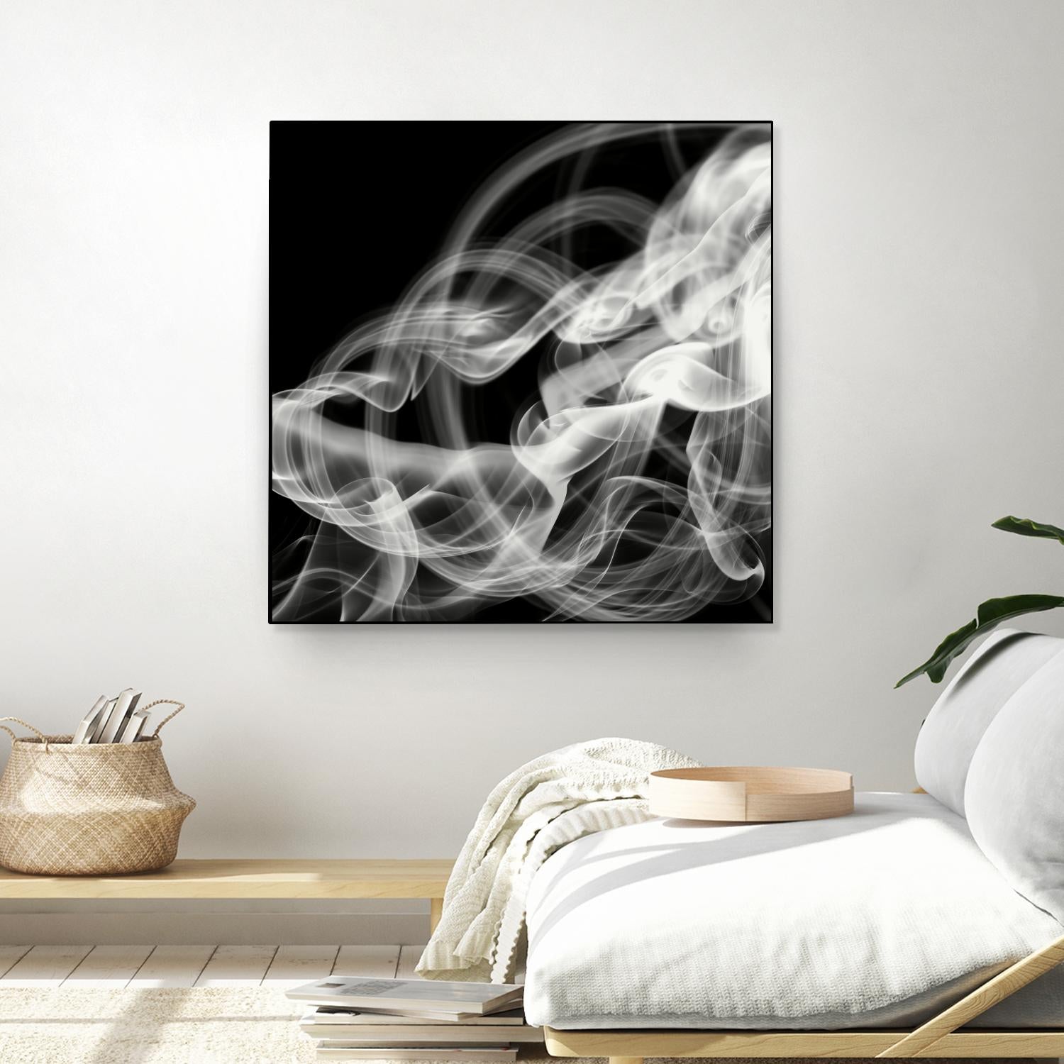 Smoke Abstract by THE Studio on GIANT ART - black abstract