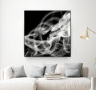 Smoke Abstract by THE Studio on GIANT ART - black abstract