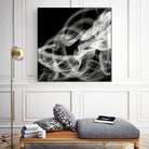 Smoke Abstract by THE Studio on GIANT ART - black abstract