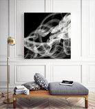 Smoke Abstract by THE Studio on GIANT ART - black abstract