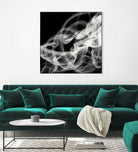 Smoke Abstract by THE Studio on GIANT ART - black abstract
