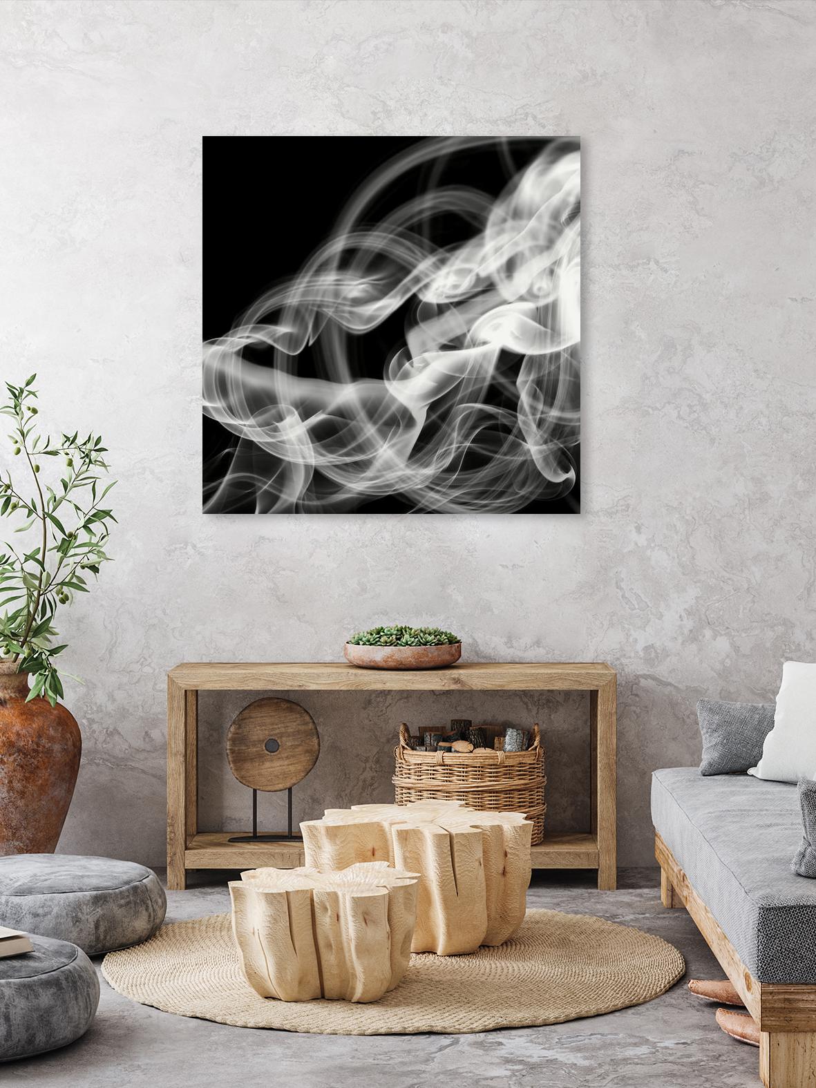 Smoke Abstract by THE Studio on GIANT ART - black abstract