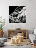 Smoke Abstract by THE Studio on GIANT ART - black abstract