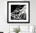 Smoke Abstract by THE Studio on GIANT ART - black abstract