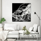 Smoke Abstract by THE Studio on GIANT ART - black abstract