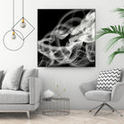 Smoke Abstract by THE Studio on GIANT ART - black abstract