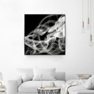 Smoke Abstract by THE Studio on GIANT ART - black abstract