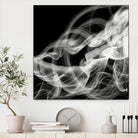 Smoke Abstract by THE Studio on GIANT ART - black abstract
