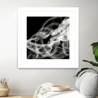 Smoke Abstract by THE Studio on GIANT ART - black abstract