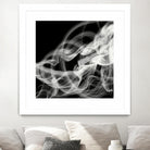 Smoke Abstract by THE Studio on GIANT ART - black abstract