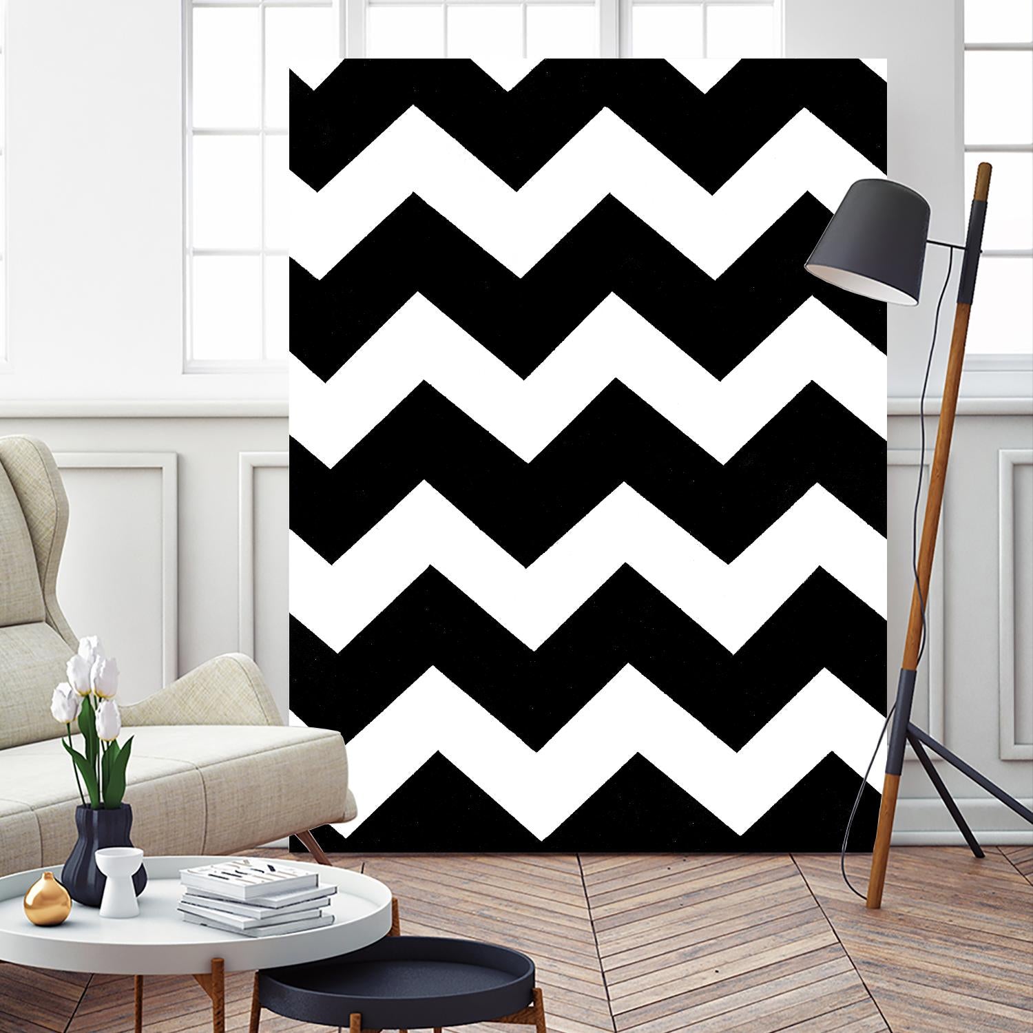 Monochrome Patterns 3 by Natasha Marie on GIANT ART - black abstract