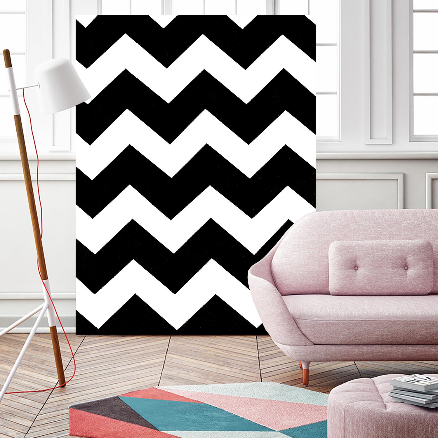 Monochrome Patterns 3 by Natasha Marie on GIANT ART - black abstract