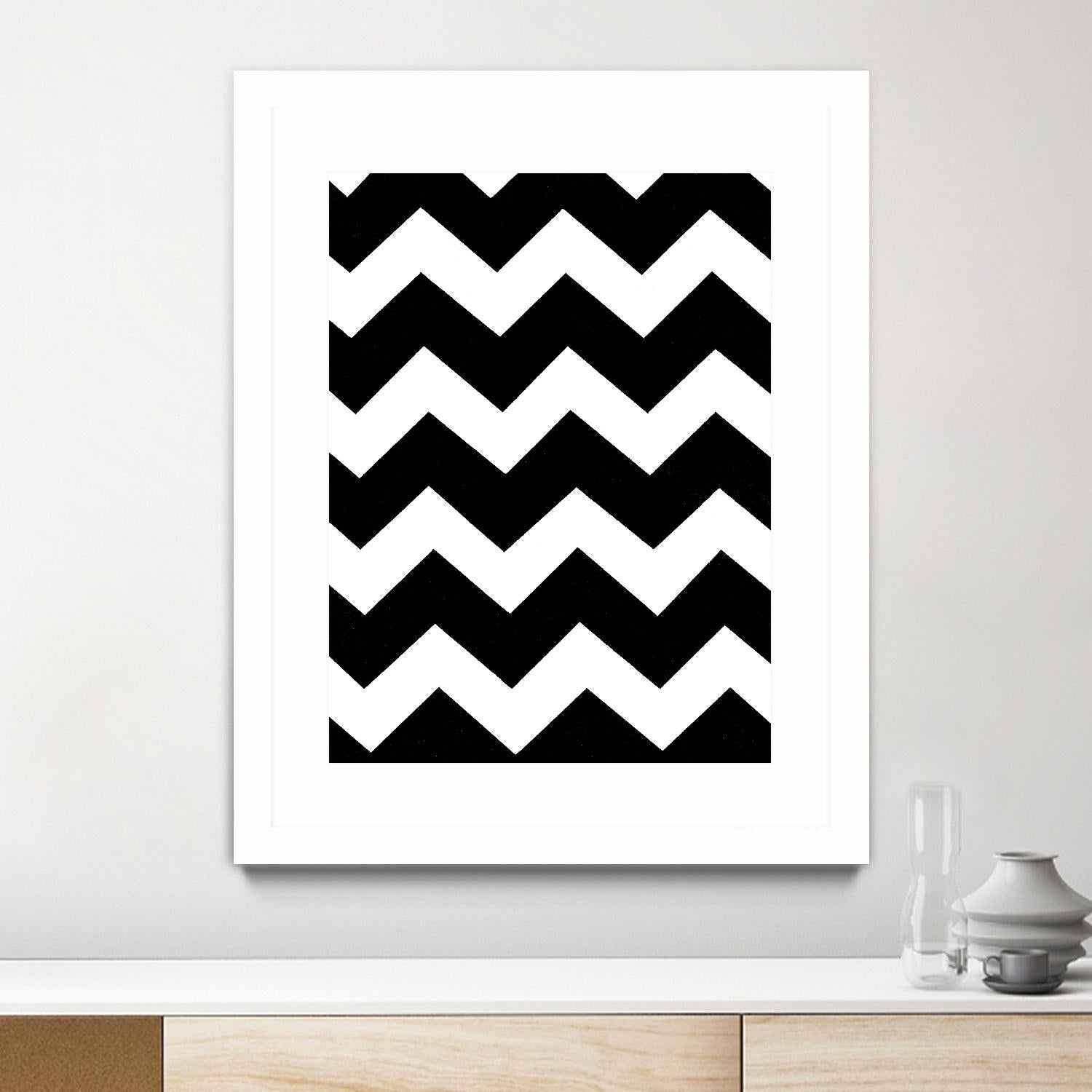 Monochrome Patterns 3 by Natasha Marie on GIANT ART - black abstract