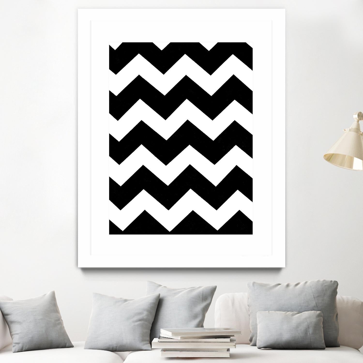 Monochrome Patterns 3 by Natasha Marie on GIANT ART - black abstract
