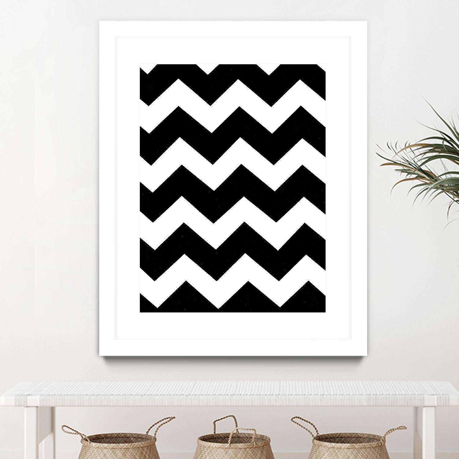 Monochrome Patterns 3 by Natasha Marie on GIANT ART - black abstract
