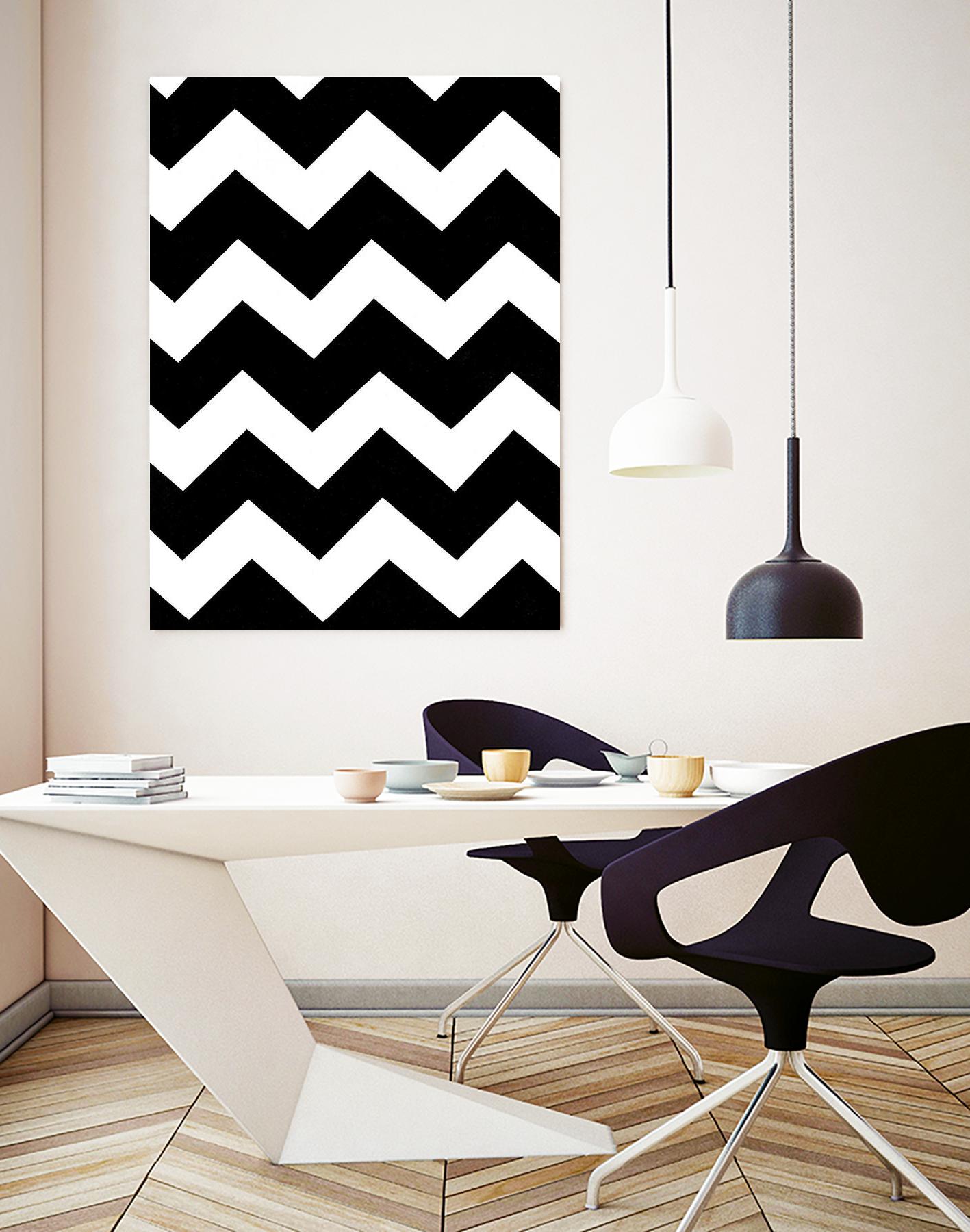 Monochrome Patterns 3 by Natasha Marie on GIANT ART - black abstract