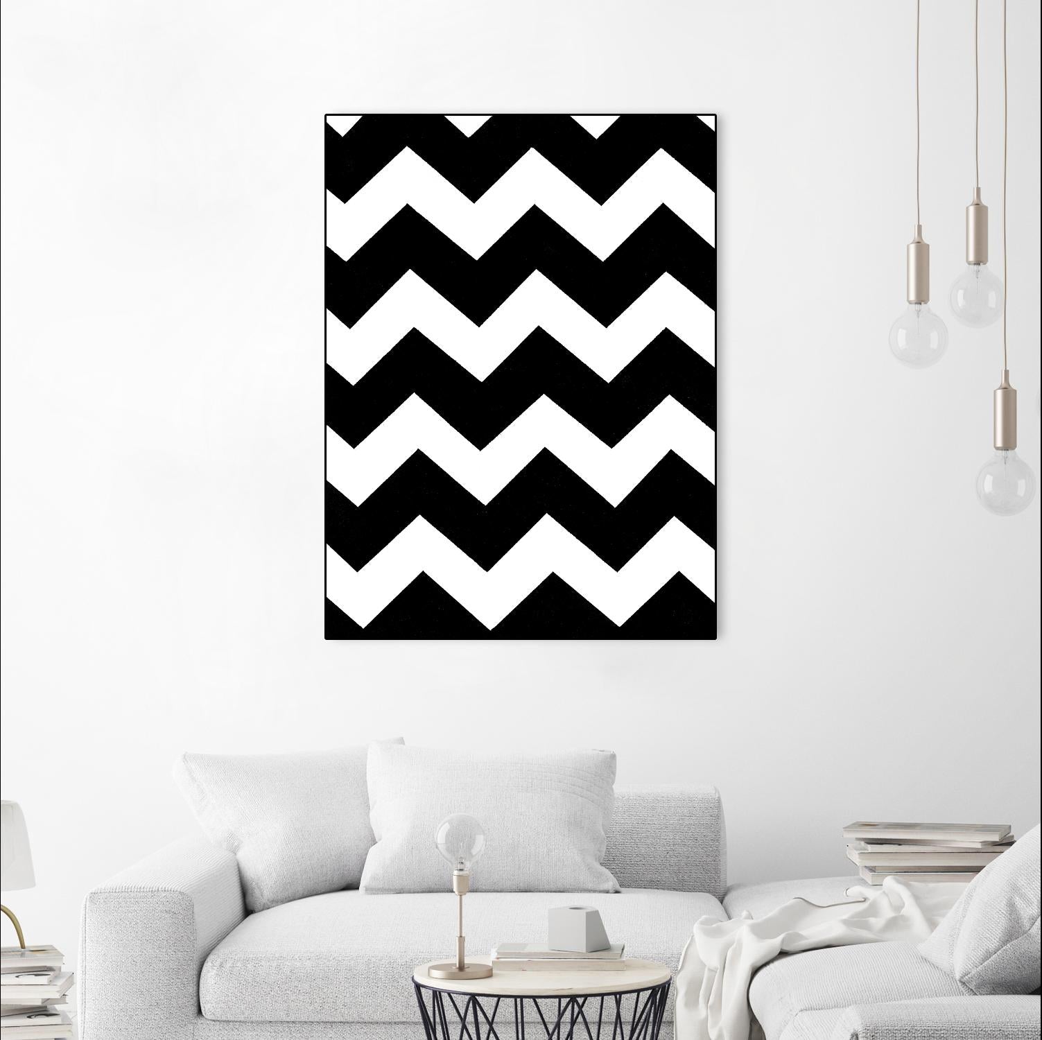 Monochrome Patterns 3 by Natasha Marie on GIANT ART - black abstract
